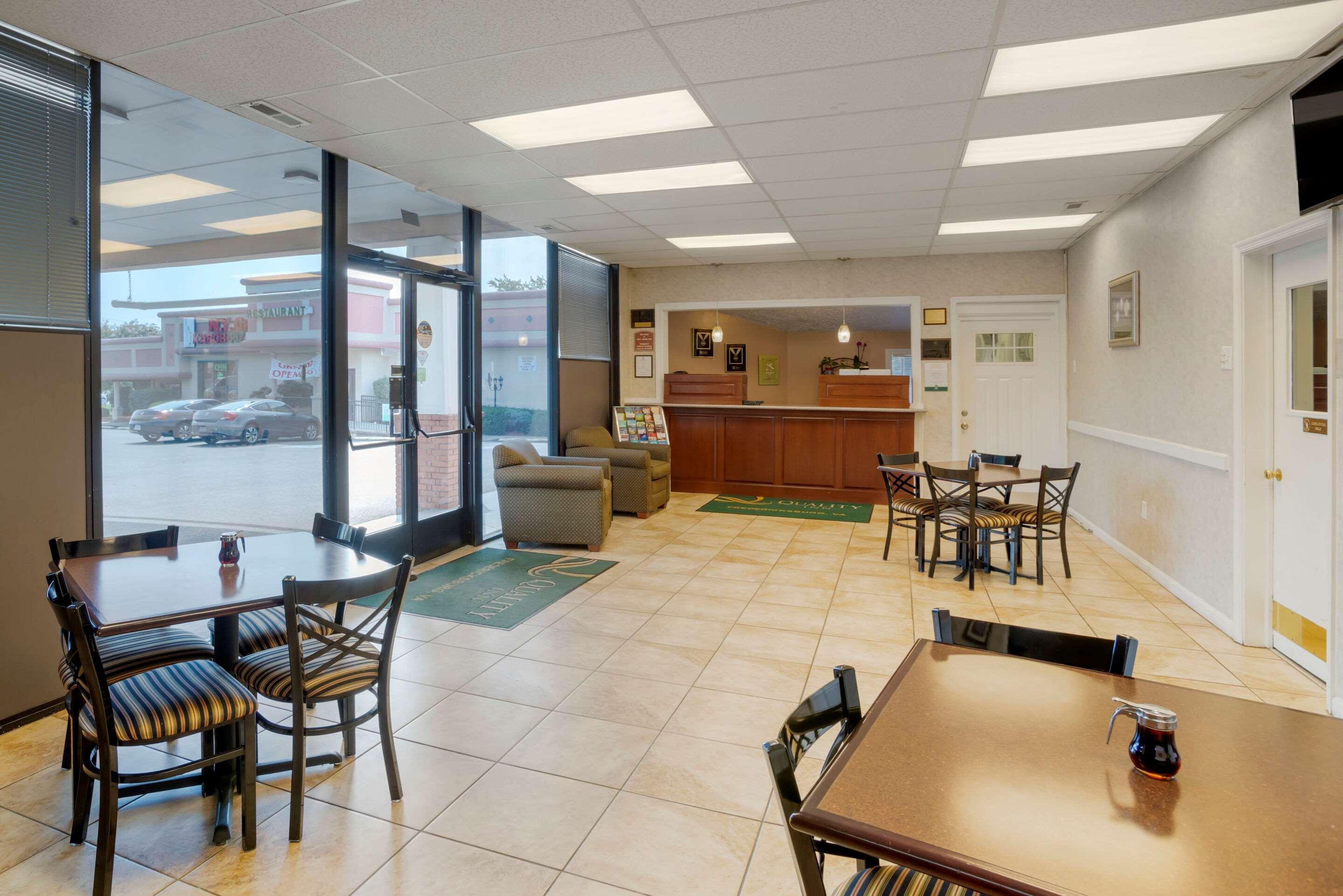 Quality Inn Fredericksburg Near Historic Downtown Buitenkant foto